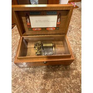 Vintage Reuge Saint Croix music Switzerland The Trout Schubert eine kleine Nacht